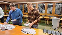 Bild : Bürgermeisterwahl in Klettgau: Das sind die Bilder aus den Wahllokalen (I)