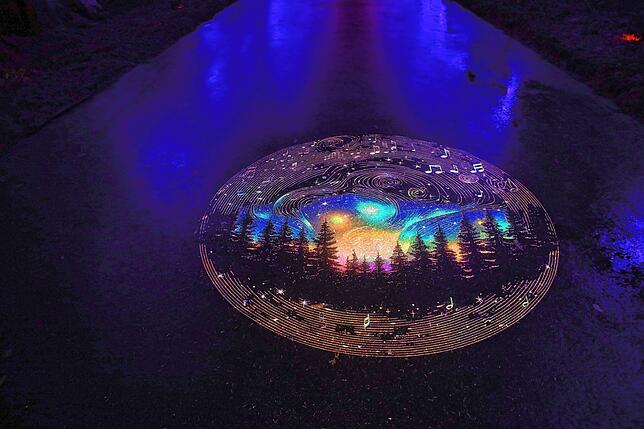 Bild 15: Insel Mainau: Bilder vom Start des Christmas Garden 2023 - Teil 1
