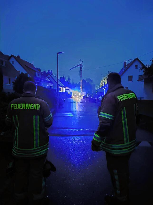 Erst am Abend entspannt sich die Lage in Mühlhausen leicht.