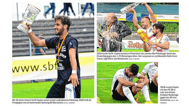 Bild : &bdquo;2016 als gutes Omen&ldquo; &ndash; Villingens Kapitän Tevfik Ceylan hofft auf seinen dritten Pokaltriumph