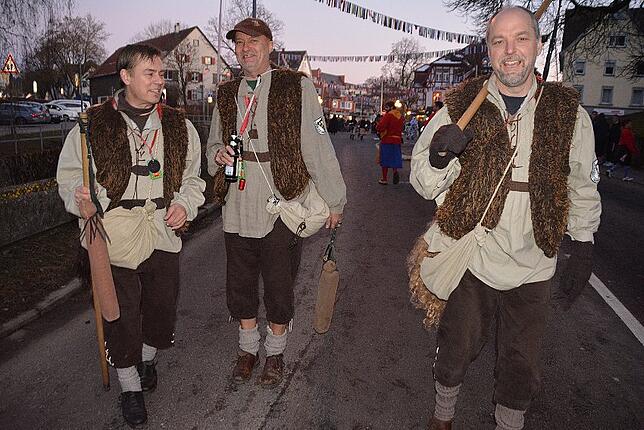 Bild 26: Narrentreffen der Urviecher-Zunft: Bilder vom Eröffnungsumzug (1)