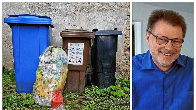 Drei Tonnen und den Gelben Sack gibt es im Landkreis Waldshut. Elmar Weißenberger, Leiter des Abfallwirtschaftsamts, erklärt, warum es ...