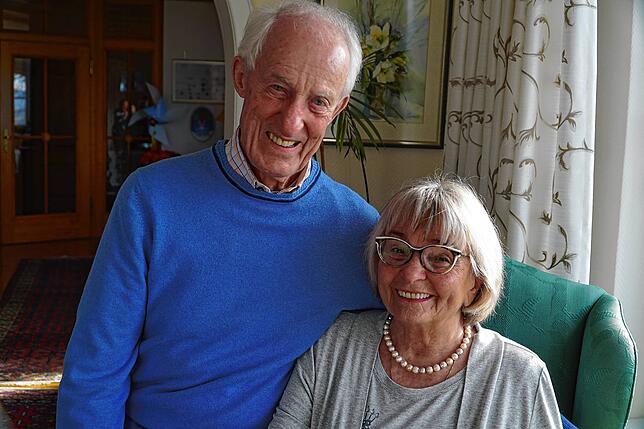 Herta und Bernhard Seemann feierten 2018 ihre Diamantene Hochzeit.