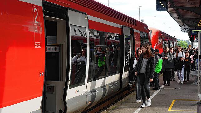 Laut Bahn sind am Tag des Narrentreffens in Waldshut zusätzliche Bahnen und Busse gefahren (Archivbild).