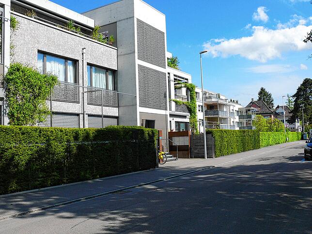 Ruhiges Wohnen bei großer architektonischer Vielfalt. Einheitsoptik findet man selten, wenn man durch Kreuzlingens Straßen geht. Die ...