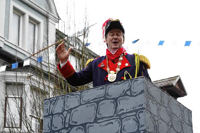 Bild 11: Bilder-Story: So ist die Katzenmusik am Fasnet-Montag in die Stadt einmarschiert