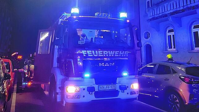 In der Richentalstraße in Konstanz hat es in der Nacht von Samstag auf Sonntag, 6. April, gebrannt.