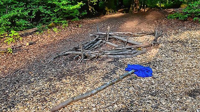 Unbekannte haben am Wochenende den Waldkindergarten Waldshut verwüstet. Unter anderem wurde das Piratenschiff zerstört.