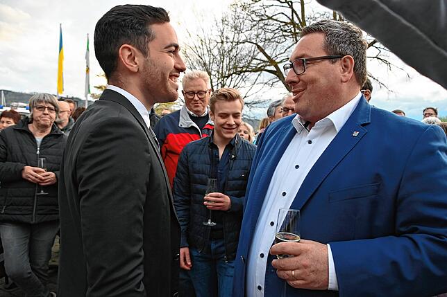 Bild 4: Bilder vom Wahlsieg von Christoph Stolz bei der Bürgermeisterwahl in Bodman-Ludwigshafen (2)