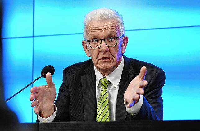 Winfried Kretschmann (Bündnis 90/Die Grünen), Ministerpräsident von Baden-Württemberg, ist für die Kapitalspritze an die EnBW.