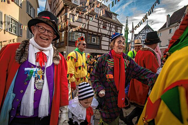 Bild 25: Bilder vom Schmotzigen Dunschdig in Meßkirch (Teil 2/3)