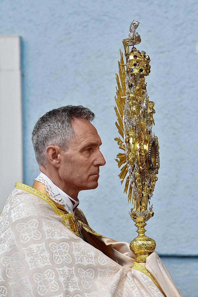 Als Ehrengast wirkt am Hüfinger Fronleichnamsfest der ehemalige Papstsekretär und Erzbischof Georg Gänswein mit.