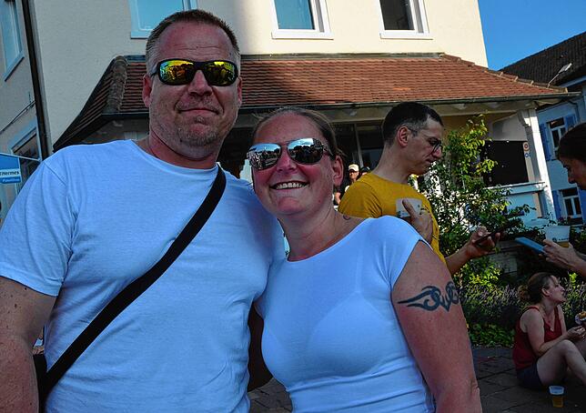 Bild 27: Gute Stimmung beim dritten Konzertabend des Markdorf Open-Air 2025