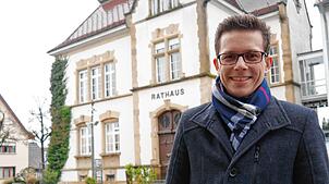 Er möchte wieder in den Chefsessel im Steißlinger Rathaus: Benjamin Mors strebt eine zweite Amtszeit als Bürgermeister von Steißlingen an.
