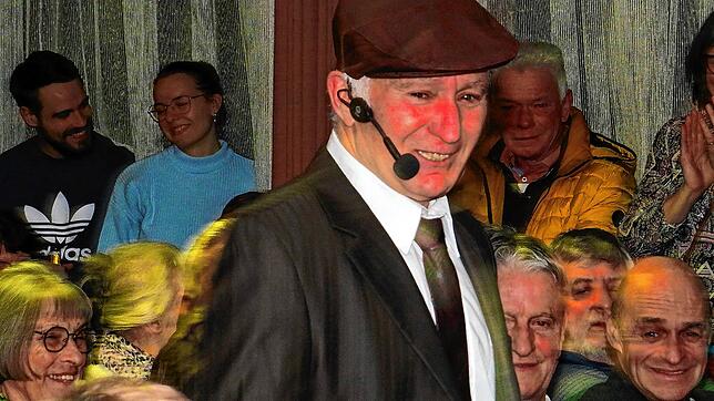 Rocco Del Colle unterhält sein Publikum meisterhaft. Bild: Alfred Moosmann