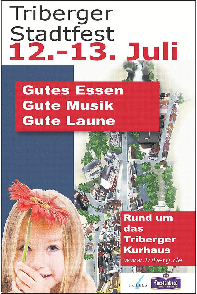 Bild 1: Stadtfest Triberg: Musik spielt wichtige Rolle