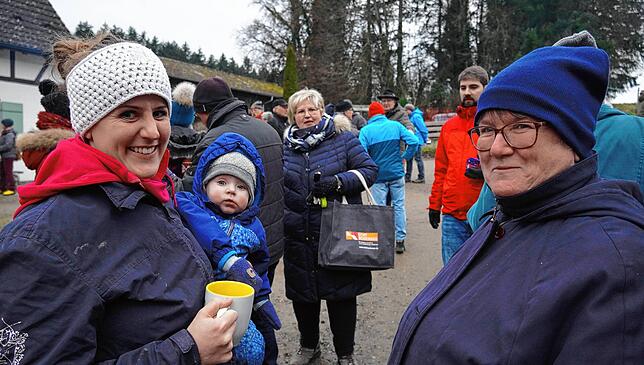 Bild 2: Bilder von der Glühweinwanderung zum Kloster Weppach