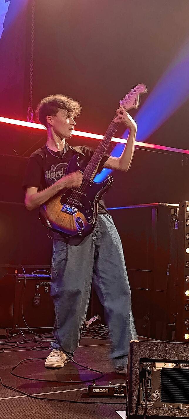 Bild 21: Viel zu hören gab es beim Schüler-Bandcontest in der Lauffenmühle