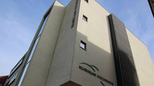 Die Fassade des Klinikums Hochrhein.