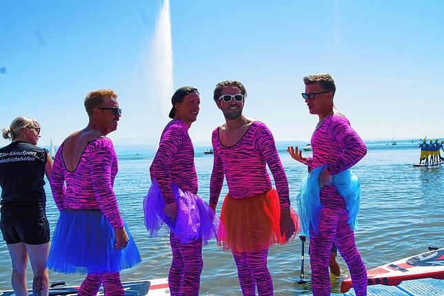 Bild 2: Bilder vom ersten SUP-Cup beim Seehasenfest