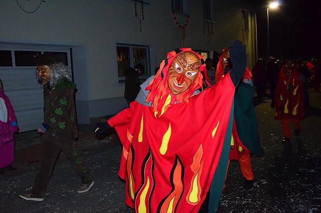 Bild 14: Bilder vom närrischen Nachtumzug in Eigeltingen