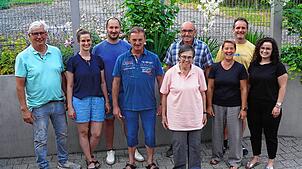 Der Festausschuss freut sich auf das Weiler Dorffest (von links): Roland Messmer, Kerstin Maus, Florian Maus (Festwirt), Reinhold Mang. ...