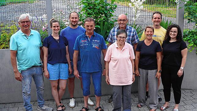 Der Festausschuss freut sich auf das Weiler Dorffest (von links): Roland Messmer, Kerstin Maus, Florian Maus (Festwirt), Reinhold Mang. ...