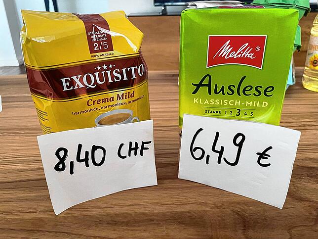 Bild 15: SÜDKURIER-Testkauf Teil II: Preise für Lebensmittel in Deutschland und der Schweiz nähern sich an