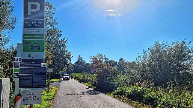 Digitale Parksysteme kommen inzwischen immer häufiger zum Einsatz. Hier beispielsweise am Strandbadparkplatz in Eriskirch.