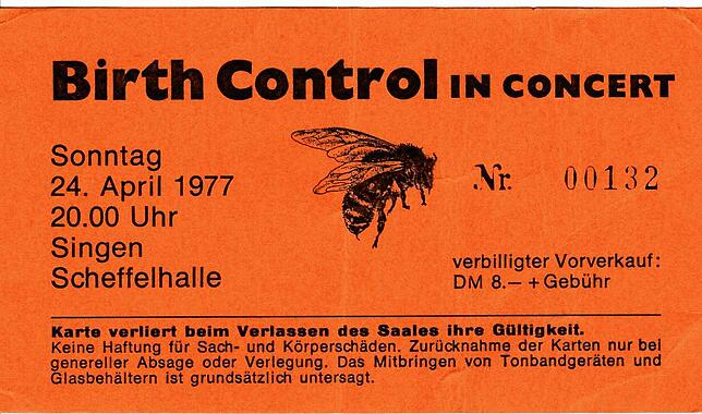 Bild 2: Tickets erzählen von den großen Konzerten in der Scheffelhalle