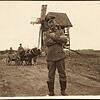 Stadtbaumeister Gustav Köpfler als Soldat in Wolhynien (Nordwest-Ukraine) 1917.