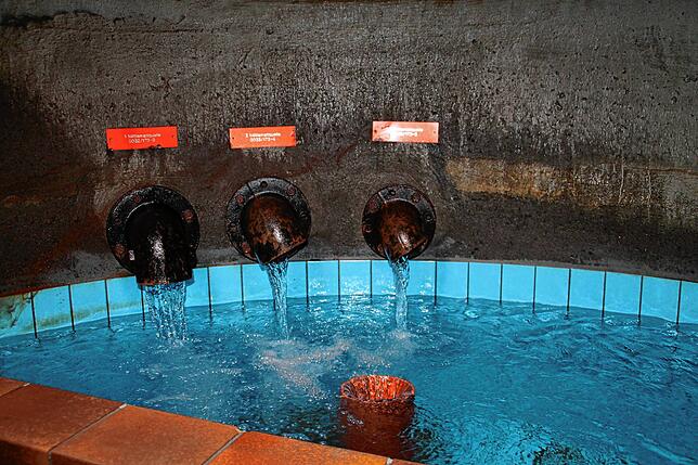 Ein Quellschacht in der Gemeinde Görwihl. Von hier aus läuft das Wasser weiter in einen Hochbehälter und wird dort aufbereitet.