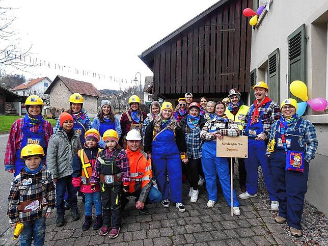 Bild 14: Bilder vom Narrentreffen in Dogern