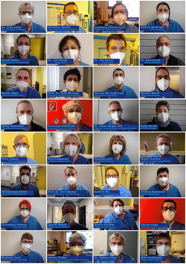 Mitarbeiter der Klinikum Hochrhein GmbH aus der Prioritätsgruppe 1 warten sehnsüchtig auf den Impfbeginn. Anders als andere Pflegekräfte ...