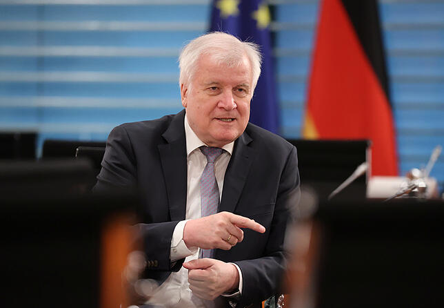 Kabinettssitzung Horst Seehofer (CSU), Bundesminister des Innern, für Bau und Heimat.