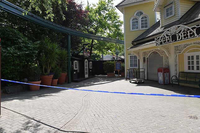 Der Tag nach dem Brand im Europa-Park Rust