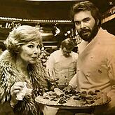 Bertold Siber mit der Opern- und Operettensängerin Anneliese Rothenberger.