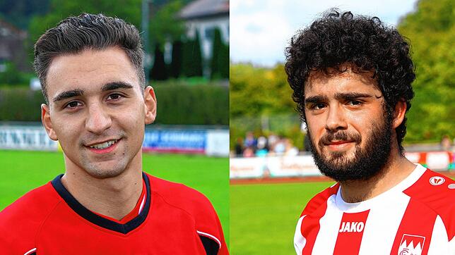 Vom ESV Waldshut in die Kreisliga A: Cristian Parrino (Archivbild von 2016) und Albin Hashani (Archivbild von 2014) spielen ab sofort ...