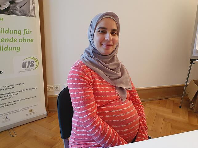 Anfang April 2022: Alla Shaheen erwartet ihr viertes Kind.