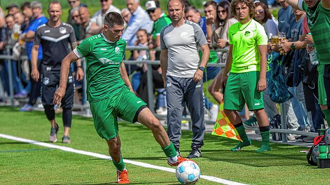 Platz drei: Mit nunmehr 31 Treffern ist Levin Faustini (nier ein Archivfoto) vom SV Rheintal drittbester Torschütze der Kreisliga A, ...