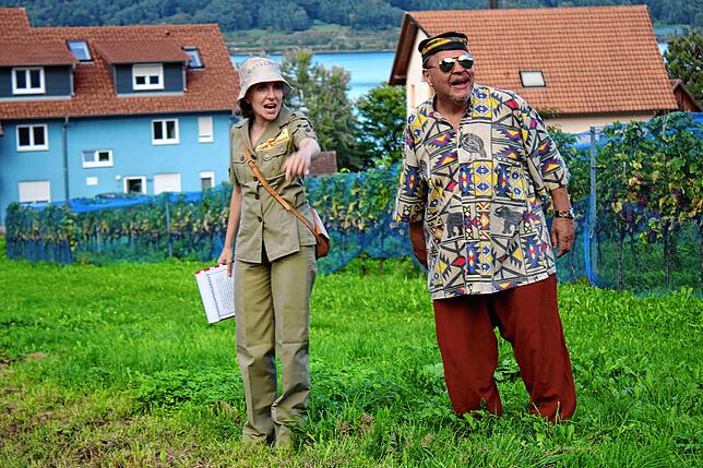 Bild 20: Großer Applaus für das Ensemble der Butterfahrt nach Bodungo
