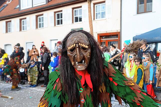Bild 13: So bunt war der große Umzug beim Seenarrentreffen in Allensbach 2024 &ndash; Teil 1