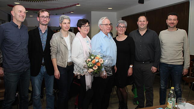 Der neue Vorstand des StadtSportVerbands (bislang als Sportausschuss bekannt) besteht nach den Neuwahlen aus (von links) Wilfried ...