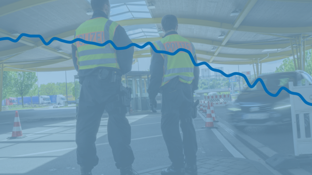 Das die Grenzen geschlossen bleiben, finden die meisten Deutschen laut einer Studie in Ordnung.