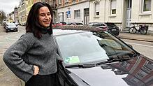 Felicia Meyer wohnt in der Brauneggerstraße in Konstanz. Sie muss oft viel Zeit investieren, um im Paradies einen Parkplatz zu finden.
