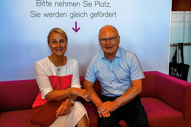 Birgit Hakenjos, Präsidentin der IHK Schwarzwald-Baar-Heuberg, und Werner Rottler, Präsident der Handwerkskammer Konstanz, hatten ...
