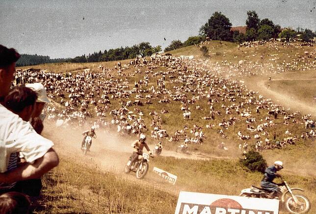 In den Jahren 1964 und 1965 fanden die deutschen Motocross-Meisterschaften in Winterspüren statt. Der Sportplatz diente bei dieser ...