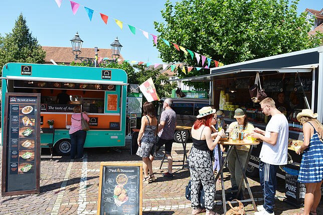 Der Street Food Markt hat sich nach zwei Auflagen im Markdorfer Veranstaltungskalender etabliert. Er findet nun am 22. und 21. August ...
