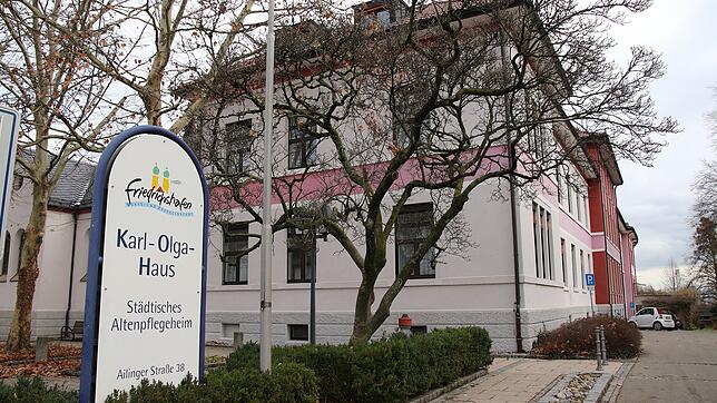Das städtische Altenheim Karl-Olga-Haus.