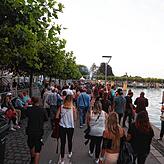 In der Verbindung zwischen Stadtgarten und Klein Venedig soll der Blick – entweder abwechselnd oder parallel – auf die ...